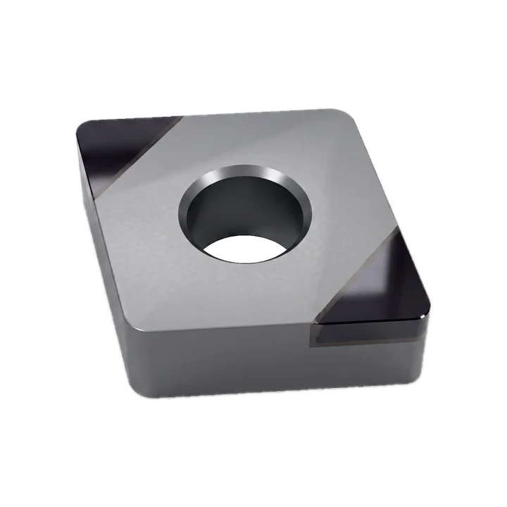 Inserto rómbico 80° de CBN IC 12.7 mm