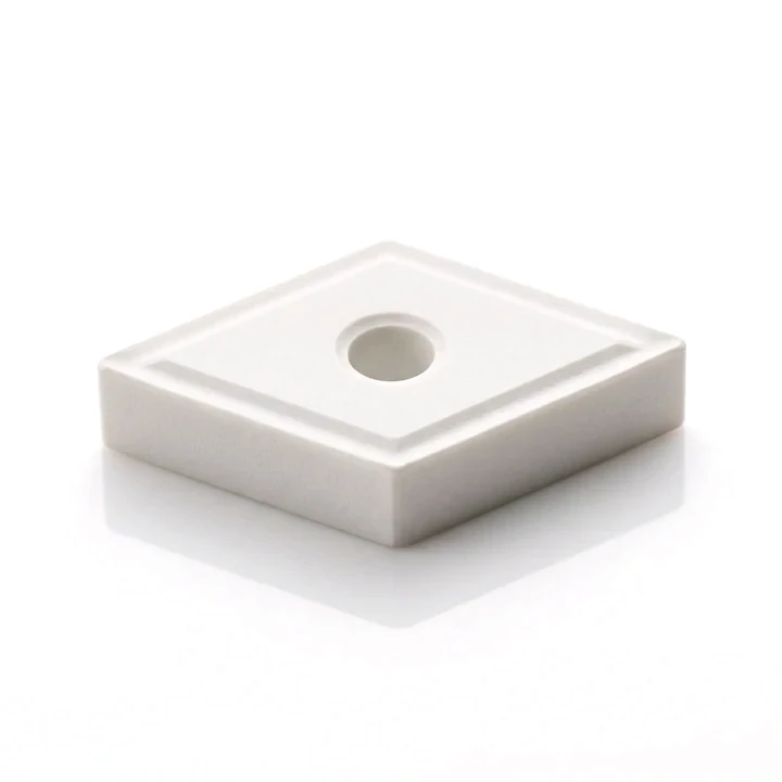 Inserto rómbico 80° de ceramica IC 12.7 mm