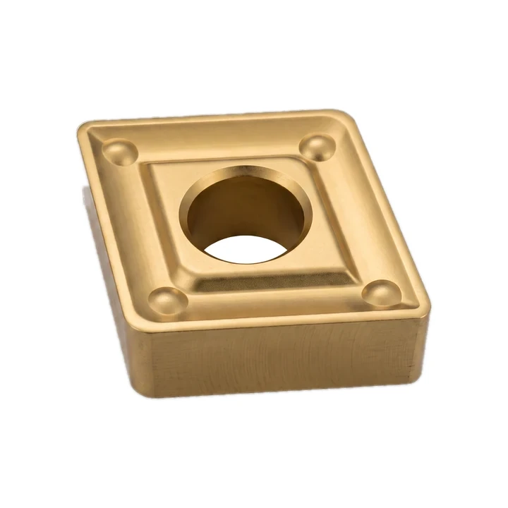 Inserto rómbico 80° de carburo recubierto CVD (fundicion) IC 12.7 mm