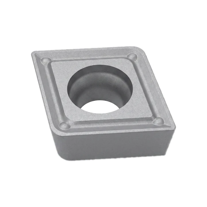 Inserto rómbico 80° de cermet IC 6.35 mm
