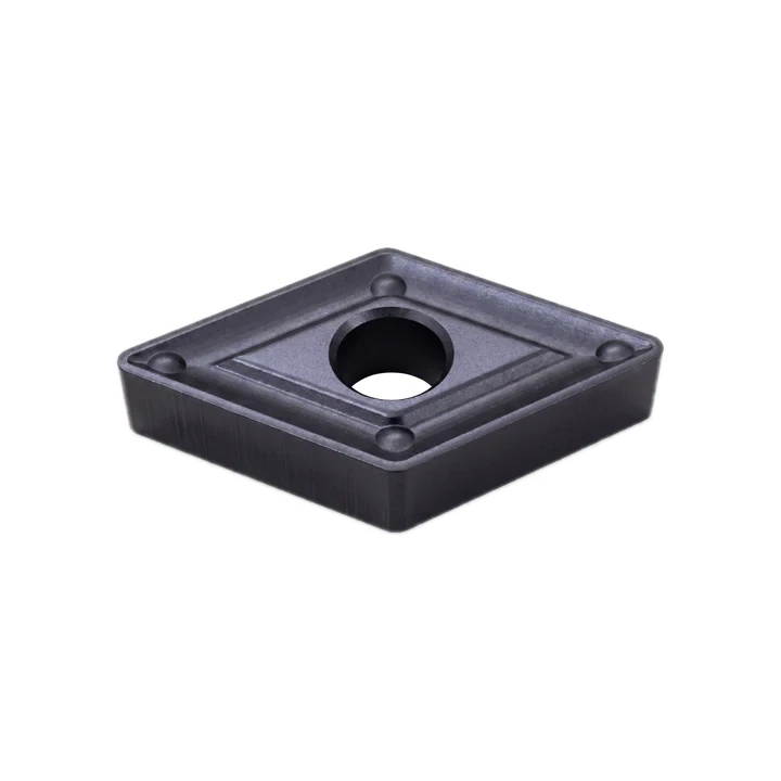 Inserto rómbico 55° de carburo recubierto PVD (superaleaciones) IC 9.525 mm