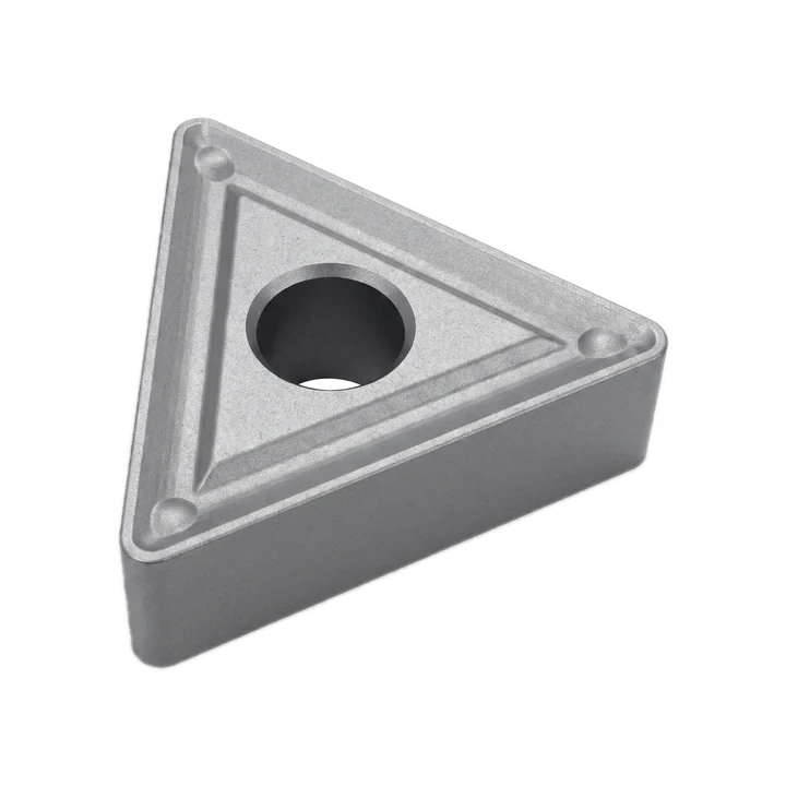 Inserto triangular 60° de carburo sin recubrir IC 9.525 mm