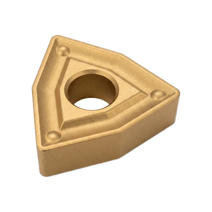 Inserto trigon 80° de carburo recubierto CVD (acero) IC 9.525 mm